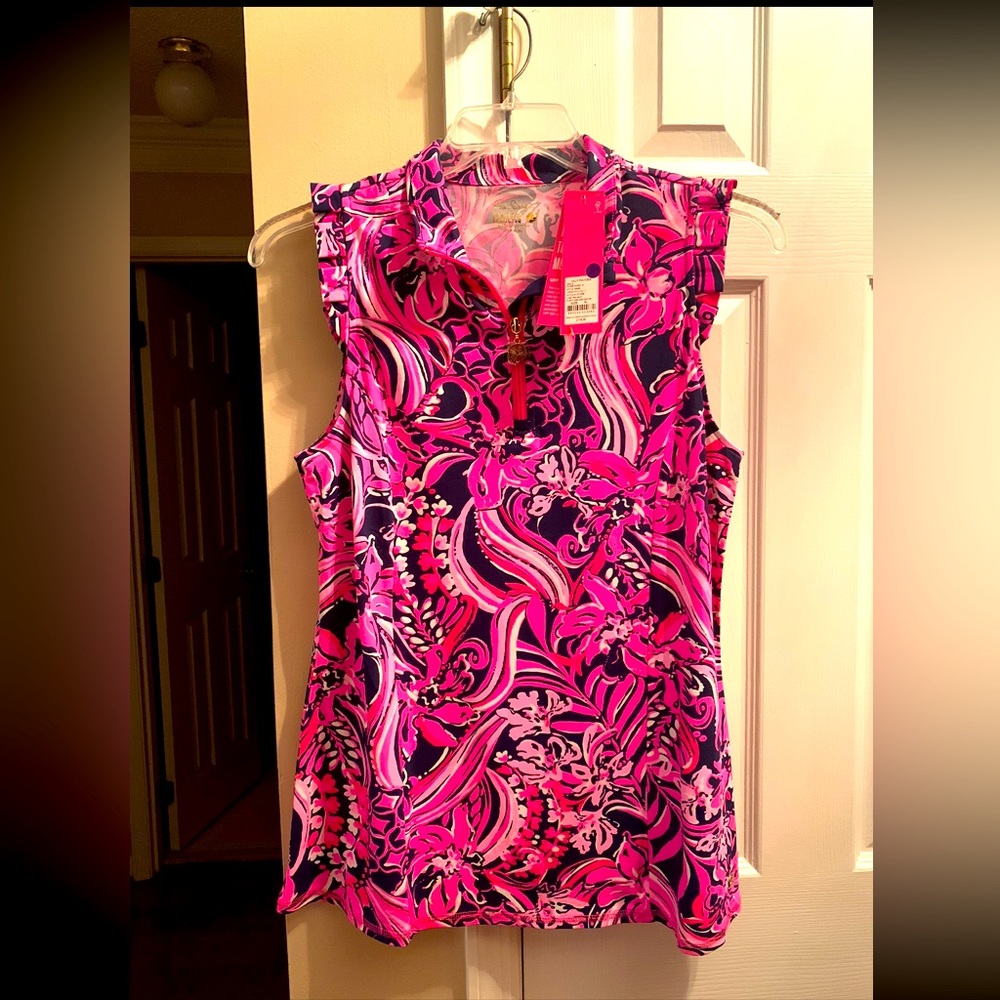 Lily Pulitzer sleeveless top size large new with tags